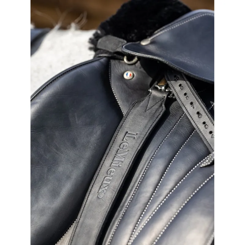 LeMieux Vector Pro Stirrup Leather Black